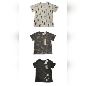 Cat & Jack Set Of 3 Graphic Tees